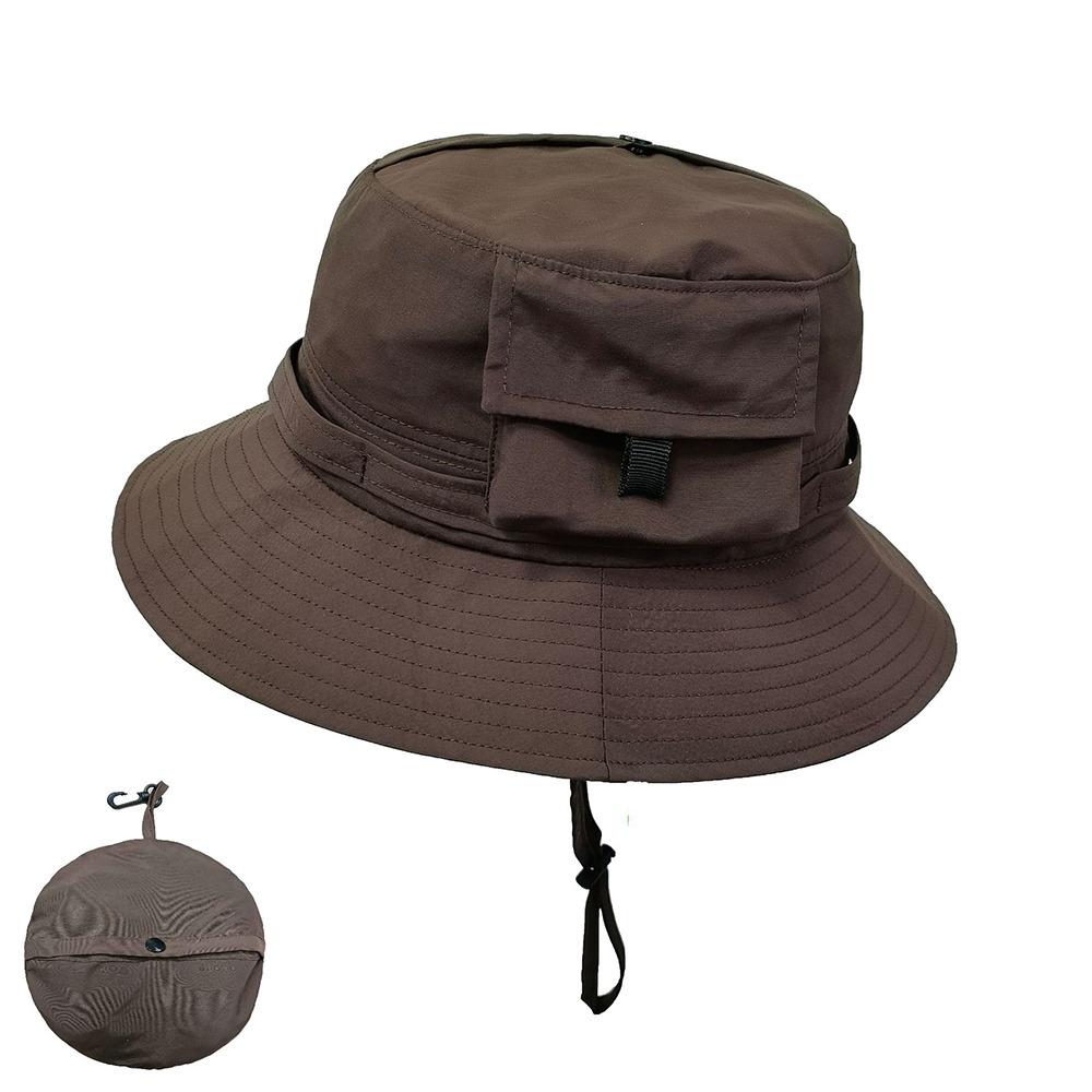 Fashion Foldable Bucket Hat Waterproof Sun Protection Fisherman Hats Quick Drying With Storage Bag Sunscreen Cap Summer