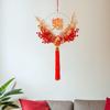 Chinese Year Wreath Red Berries Art Good Luck Charm Party Favors Garland Lunar