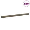 Stair Nosing Profiles 30 pcs Champagne 67 x 3 x 2 cm Aluminum