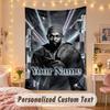 Custom Personalized Tapestry,Kendrick Lamar Print Custom Name Text Wall Art Hanging for Bedroom