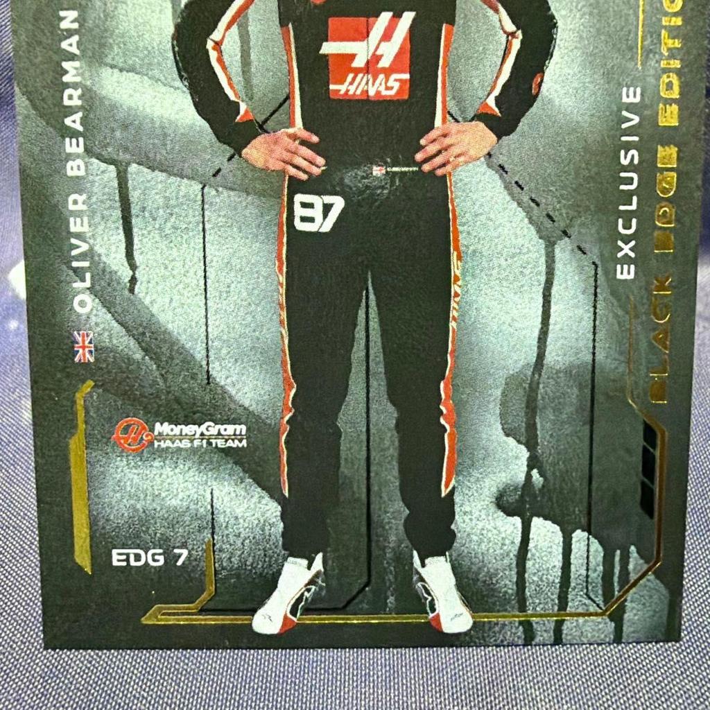 Б/у Topps F1 Turbo Attax 2025 Оливер Берман