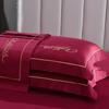 Premium 60s Cotton Pillowcases Set Of 2 Pure Color Long Staple 48x74cm OEKO-TEX Certified Soft Breathable Home