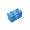 50pcs 3700 Brick 1 x 2 with Hole Bricks Collections Bulk Modular GBC Toys For Technical MOC DIY Building Blocks Compatible