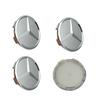 xgtlq7 2025 Hot 4pcs 60mm Black Silver Car Wheel Cap Badge Logo Cover For Mercedes Benz W176 W177 W204 W205 W212 W213 W206 X156 X253 W1