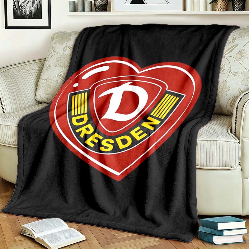 SG Dynamo Dresden Theme Blanket Suitable For Beds Sofas And Camping Perfect For Both Men And Women Comfortable Bedding All Year Round