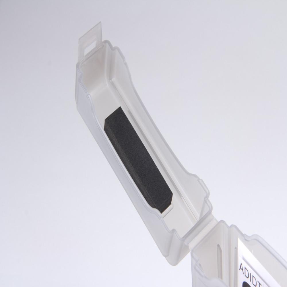 2PCS Transparent Design Hard Drive Storage Case ABS Material External HDD Case Travel Use