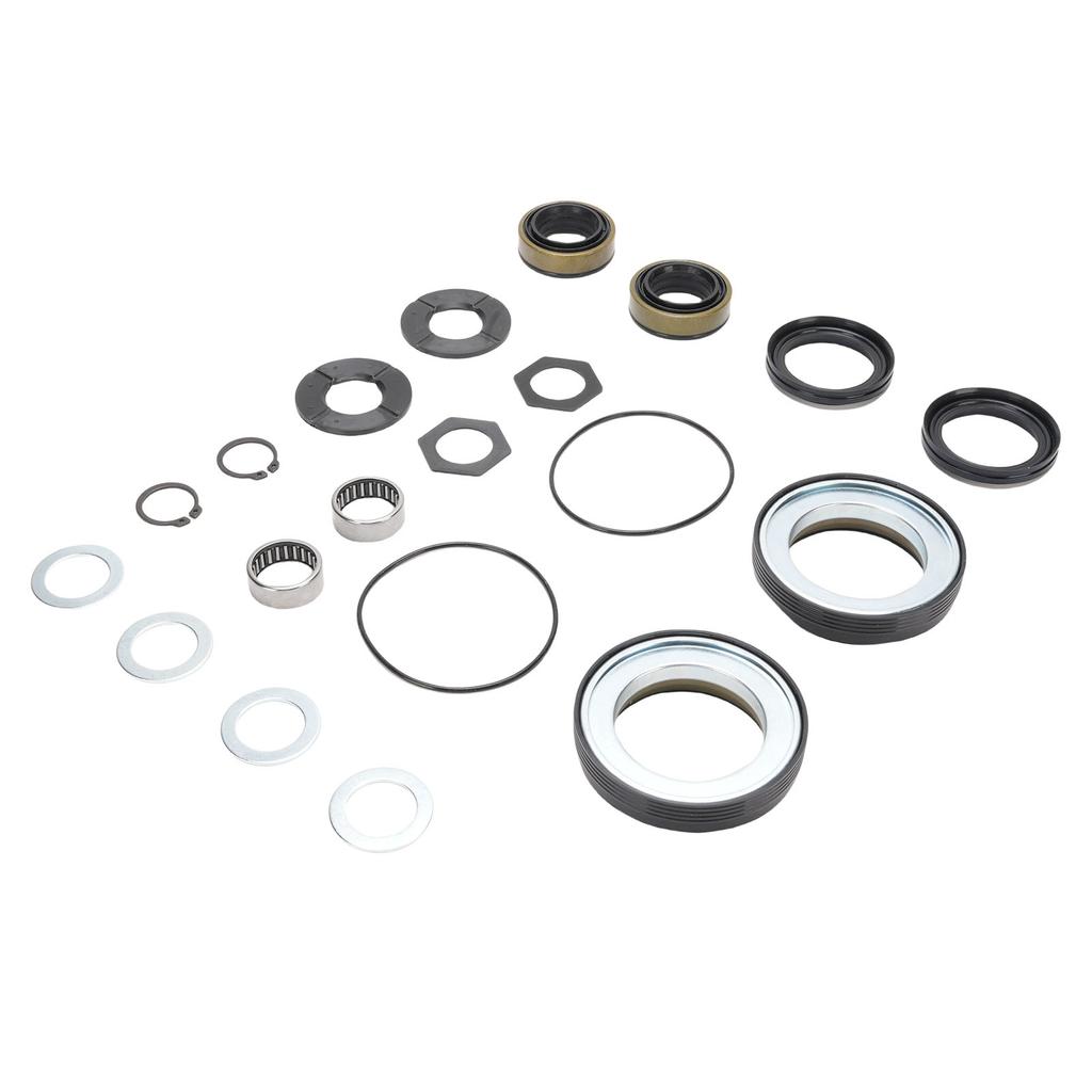 Outer Axle Dust Seal Inner Tube Seal Needle Bearing Snap Ring Thrust Washer Seals Kit 701166X Replacement for Super