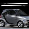 Для умного автомобиля Боковые наклейки на двери Авто Набор декалей Виниловая пленка для обтяжки Водонепроницаемые Наклейки ПВХ для автомобилей Аксессуары для автомобиля Внешний вид
