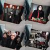 Крутая группа My Chemical Romance Наволочка Антипылевой клещ Наволочка Невидимая молния шелковистый короткий плюш Чехол на подушку для дивана