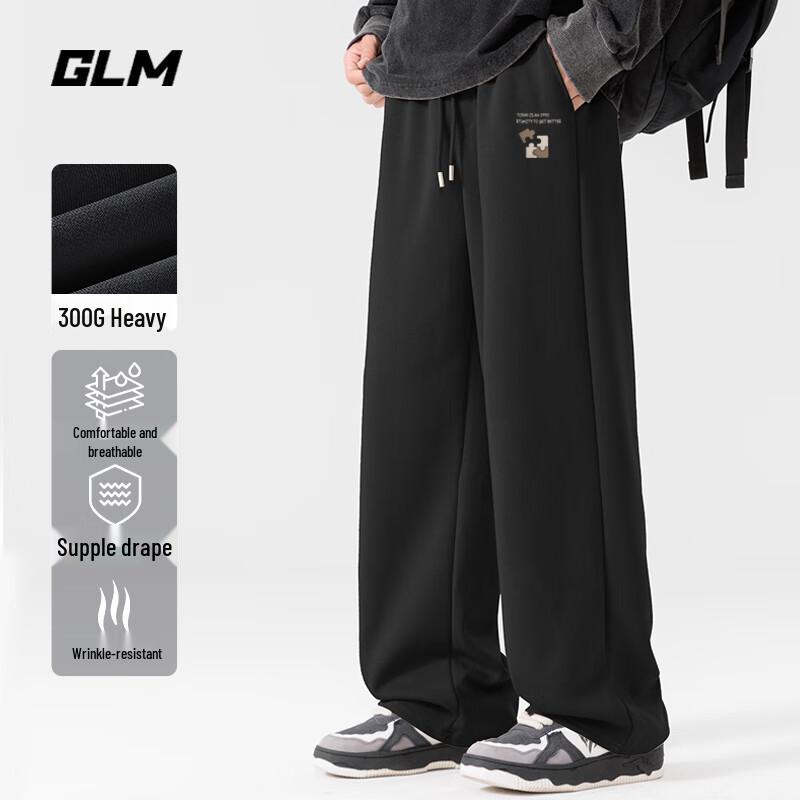 Мужские трикотажные широкие повседневные спортивные штаны GLM