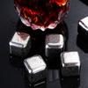 Кубики льда из нержавеющей стали 304, многоразовые, 6 охлаждающих камней, зажим для быстрозамороженного пива, охладителя Champanera Whiskey Rock Party Bar Tool