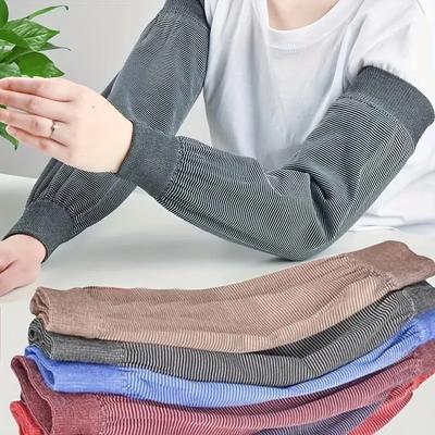 1 пара удлиненных солнцезащитных рукавов, дышащие и удобные рукава, рабочие маслостойкие и водонепроницаемые накладки на руки