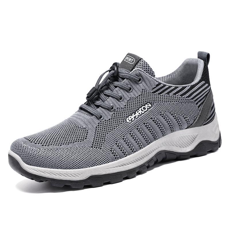 Shoes Men's New Casual Shoes Breathable and Non-smelly Feet Men's Shoes Spring Medium Walking Shoes Wear-resistant and Comfortable Sports Shoes