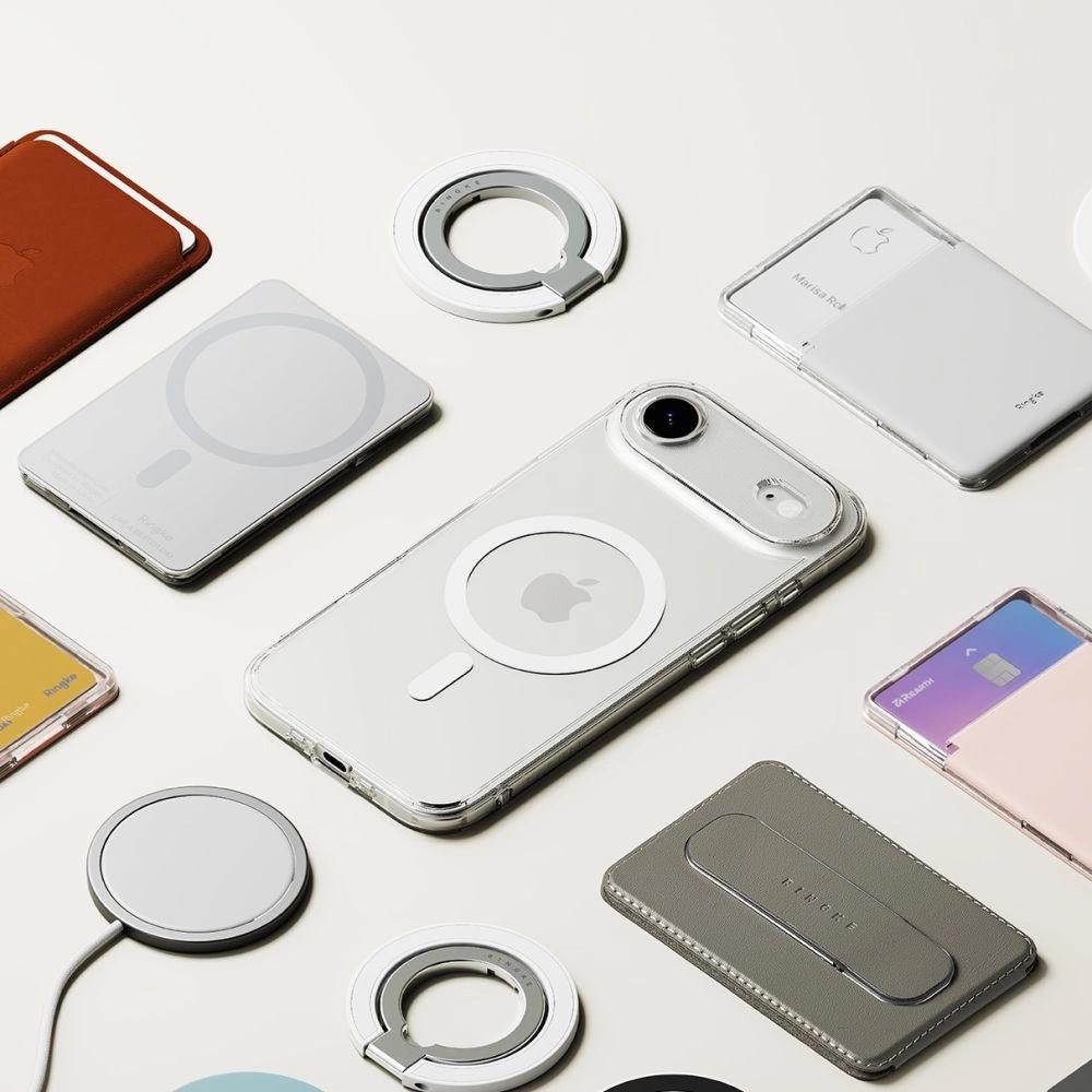 Etui Ringke Fusion Magnetic MagSafe na iPhone 17 Air - przezroczyste