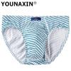 1 Pcs Big Size Men's Underwear Cotton Briefs Underpants Panties Printing Undershorts Boy Undies Breathable Knickers L XL 2XL 3XL 4XL 5XL