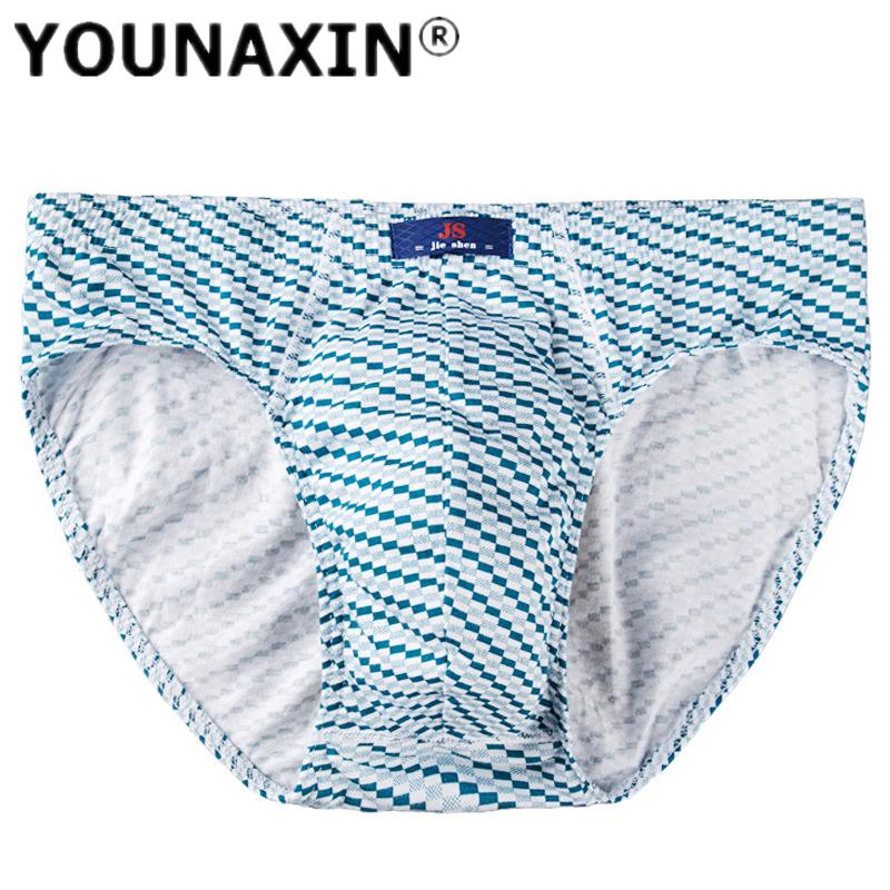 1 Pcs Big Size Men's Underwear Cotton Briefs Underpants Panties Printing Undershorts Boy Undies Breathable Knickers L XL 2XL 3XL 4XL 5XL