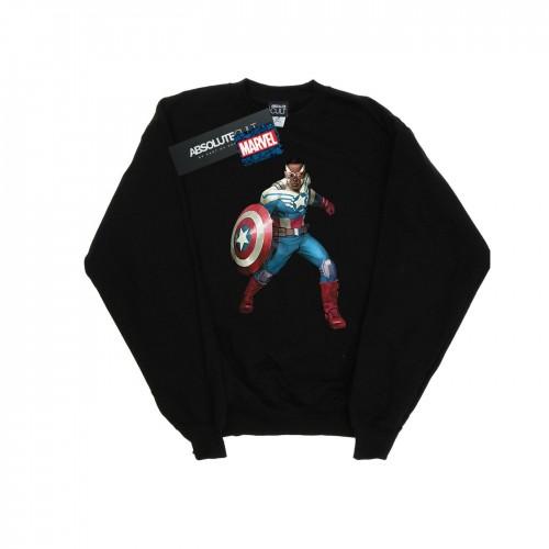 Marvel Womens/Ladies Falcon Is Captain America Sweatshirt