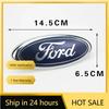 Car Sticker 2026 For Ford 14.5X6cm Emblem for Ford Mondeo Explorer Focus 2 3 Fusion Transit F150 Fiesta Car Logo Front Grille Tr