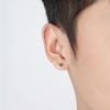 Classic Design Punk Skull Mini Earrings Stainless Steel Trendy Simple Geometric Stud Ear Jewelry Party Gifts For Women Men