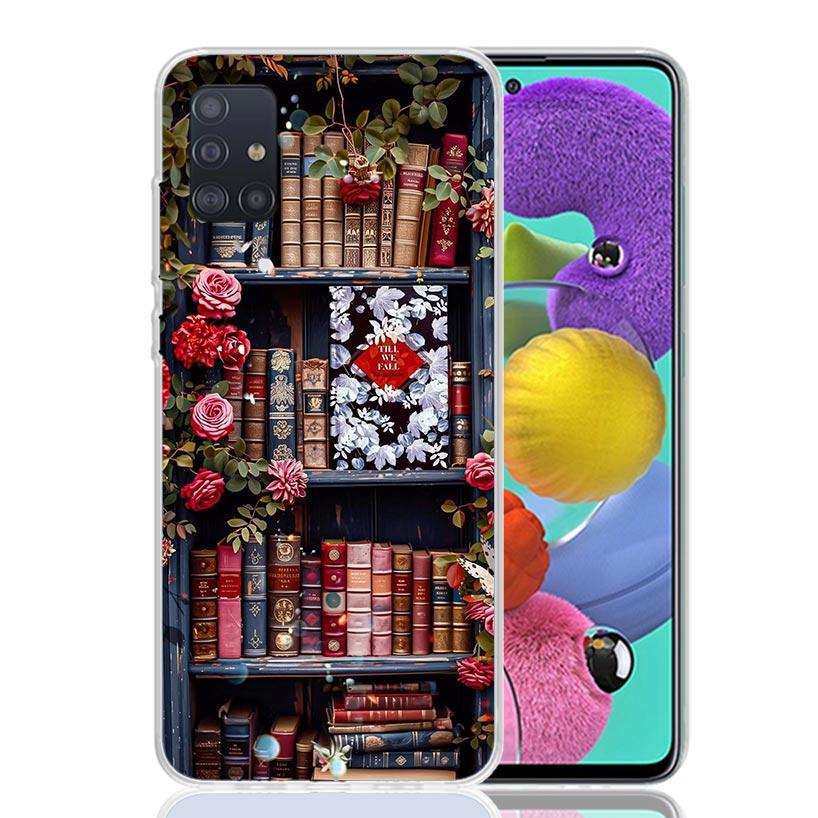 Иллюстрация «Читай книги» Чехол для телефона «Чтение» Для Samsung Galaxy A52 A32 A22 A12 A02S A50S A30S A51 A31 AA71 Note 20 Ultra 10 S10 P