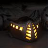 Sci-Fi LED Tactical Mask - Universal Outdoor & Cosplay Gear | Comfortable, Durable & Eye-catching for Halloween