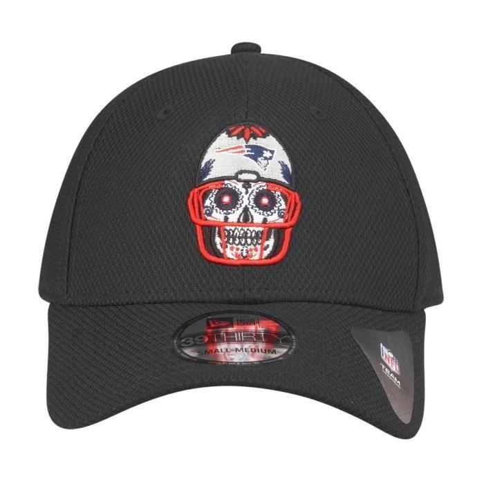 New Era 39Thirty Stretch-Fit Diamond Cap - NFL SUGAR SKULL