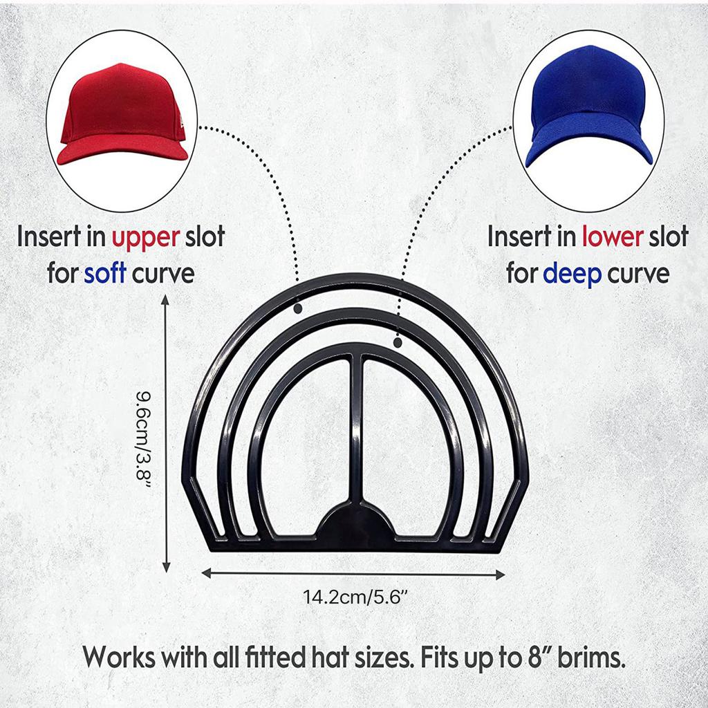 Upgraded Hat Brim Adjuster Convenient Cap Edge Curve Bending Tool Hat Brims Shaping Holder Stylish Cap Curving Band