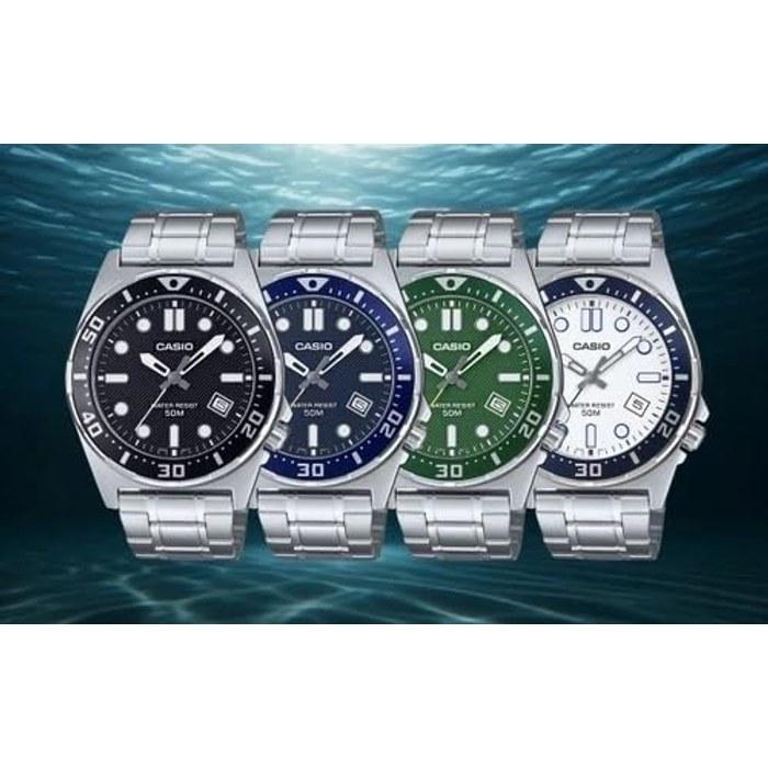 Casio Часы: Серебристый MTD-135D-2AVDF