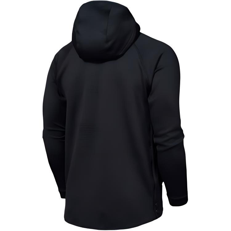 Nike Черная мужская спортивная куртка с капюшоном на молнии для баскетбола AT3264-010
