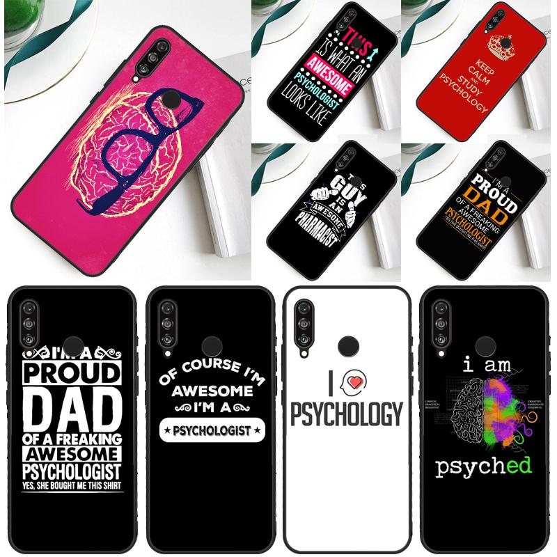 Awesome Psychologist Psychology For Huawei Nova 9 10 SE 5T 12i 12s 11i Y91 Y90 Y60 Y70 Y72 Y61 P60 Pro P20 P40 P30 Lite Case