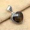 Astonishing Smoky Topaz Gemstone Handmade 925 Solid Sterling Silver Jewelry Pendant For Her