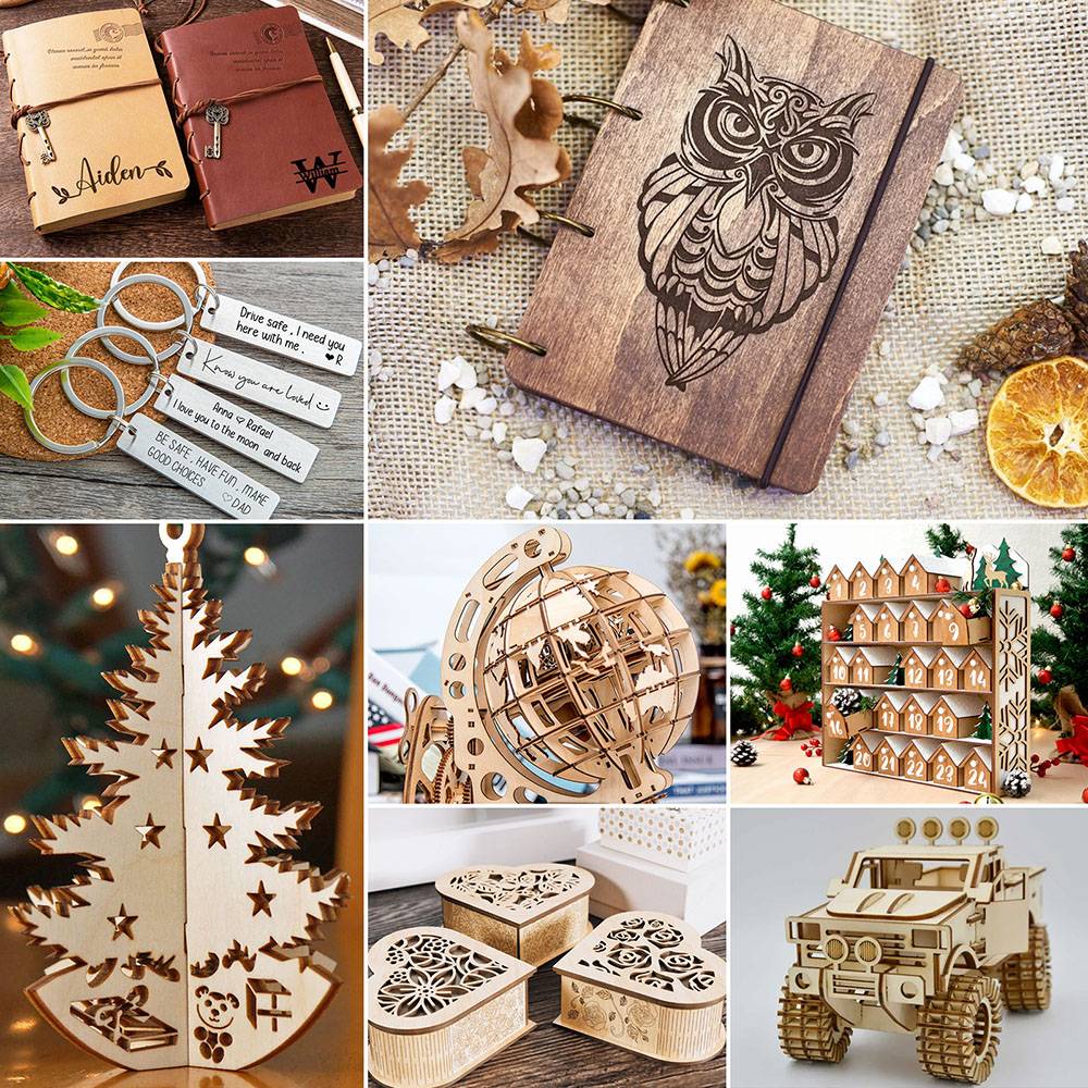 Лазерный гравер SCULPFUN S30, 5 Вт, автоматическая подача воздуха, сменный объектив, 32-битная материнская плата, 410x400 мм