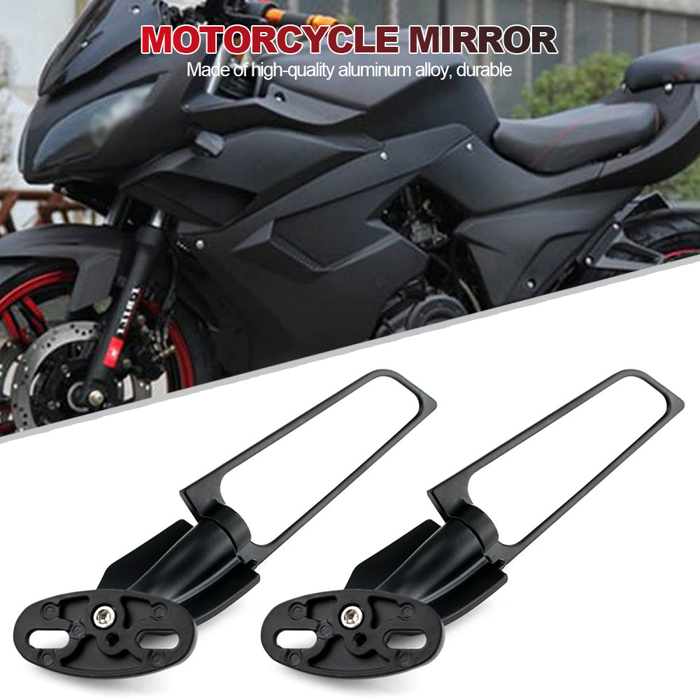 Для Kawasaki ZX10R ZX9R ZX7R ZX6R ZX636 ZX12R ZX14R мотоциклетное зеркало модифицированное ветровое крыло Регулируемое вращающееся зеркало заднего вида