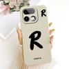 Чехол для Realme 16 Pro Plus Чехол RMX5131 Роскошный Модный Крутой Силиконовый Чехол для Телефона с Буквами от A до Z Для Realme 16 Pro+