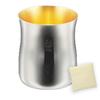 Cheers Stainless Made In Japan Made In J-kitchens Tumbler, 18/8 Steel, Gold-Plated Interior, 380ml, (Includes SimpleBag, Vietnam)