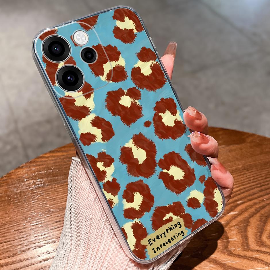For OPPO Reno 15F 15 Pro Case Goldfish Rainbow Dog Dustproof Anti-drop Clear Phone Protector For oppo reno15pro reno15f Capinha