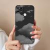 Чехол для Realme C21 C21Y Чехол для Realme C25 C25S C25Y Задняя крышка Мультяшный Мягкий Жидкий Силикон Полная Защита Ударопрочный Корпус Телефона