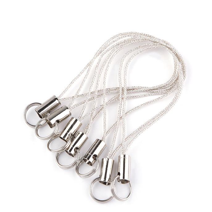 20 шт. двойное кольцо телефон USB кулон с карабином застежка подвеска веревка для DIY ювелирных изделий