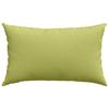 Sofa Cushions 2 pcs Light Green 50 x 30 cm Fabric