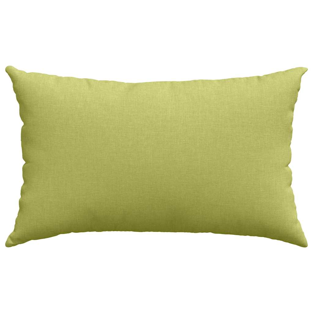 Sofa Cushions 2 pcs Light Green 50 x 30 cm Fabric