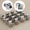 For Ford Focus Not Easy To Rust Car Accessories Chrome Wheel Lug Nuts Tapered Seat Hex Bolt
