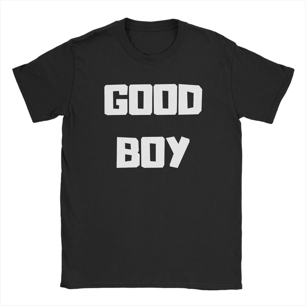 Унисекс Футболки Good Boy 100% Хлопок Одежда Винтажные Короткий Рукав Круглый Вырез Футболки Подарок на День Рождения Футболка