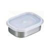 Antibacterial Stainless Steel Square Freezing Bowl, Small, 125 X 95