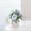 Simulated Embroidered Ball Artificial Flower Potted Plant Decoration Restaurant Tabletop Home Floral Atmosphere Decoration
