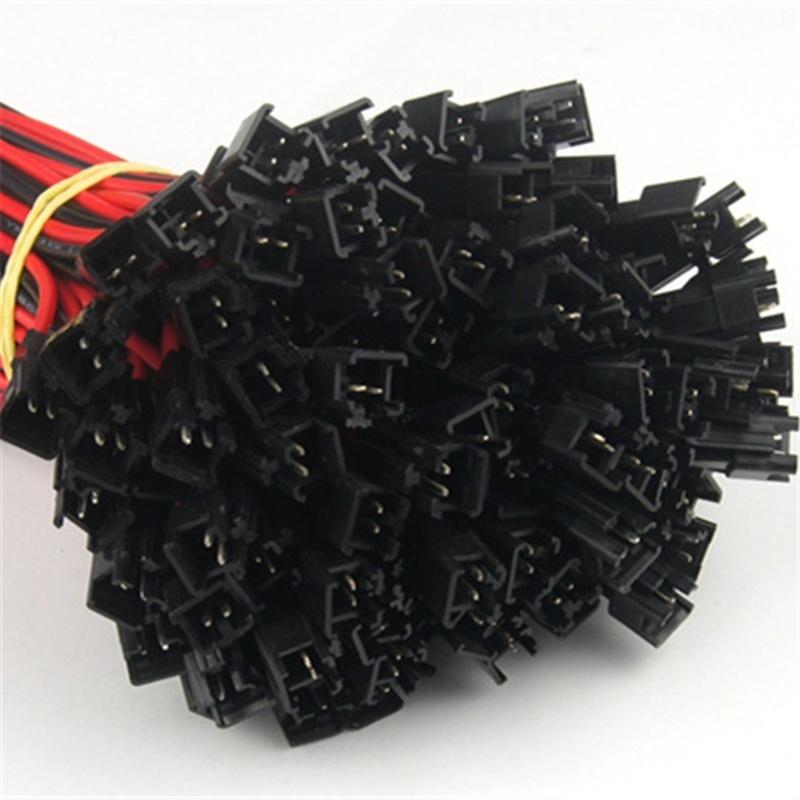 40Pcs SM Terminal Line LED Downlight Ceiling Lamp Male To Female Plug Terminal Wire Connector