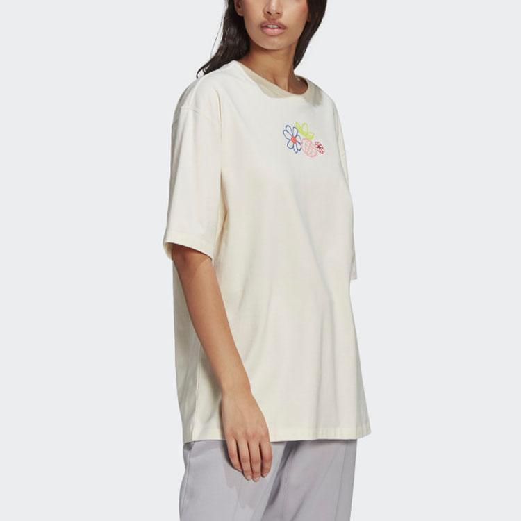 adidas Женская футболка Originals Кремовая GP3497