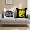 Rock Nirvana Cushion Cover Cushion Cover Set 4Pcs 50X50 45X45 40X40 Pillowcase Decorative Sofa Home Decor