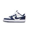 Nike Court Borough Low 2 Toddler 'White Signal Blue' (Unisex) White / Signal Blue / Blue Void Toddler Shoes BQ5453 107