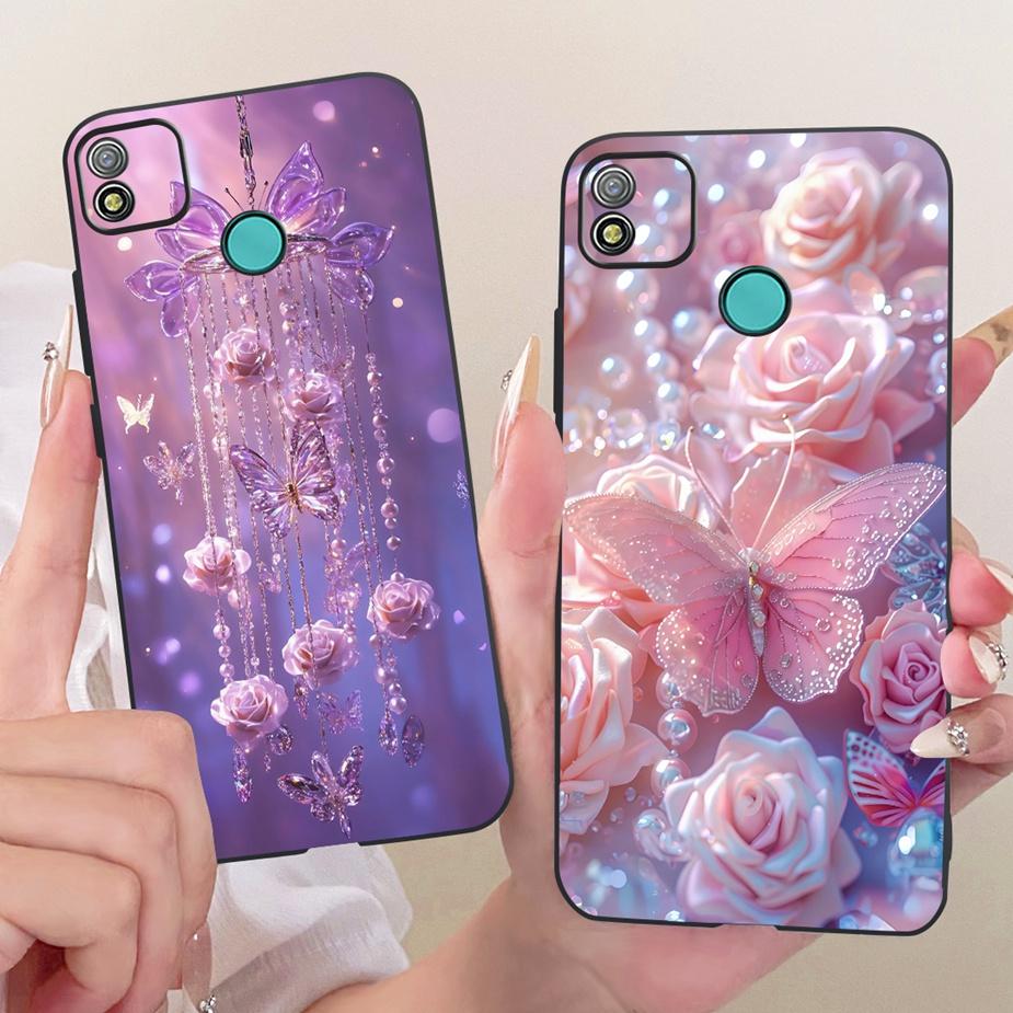 Чехол для Tecno Pop 4 BC2c BC1s Новый Роскошный Расписной Чехол Мягкий Силиконовый Чехол Для Tecno Pop 5 BD2 BD2p BD3 BD1 BD2d Pop4 Pop5 Корпус