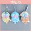 Ugly Hanton Fish Cross Dressing Otter Hold Shell Plush Pendant Keychain Doll